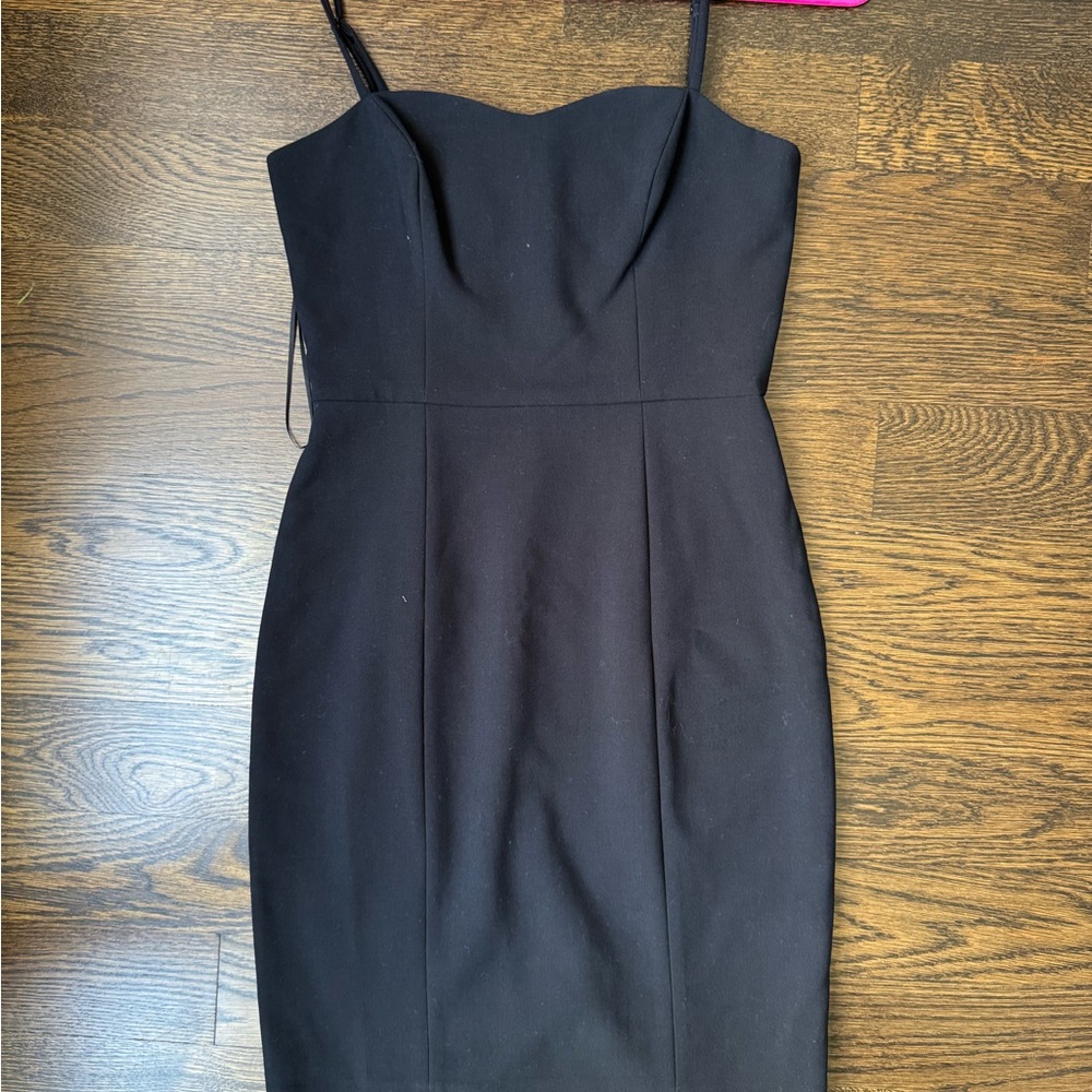 French Connection Black Sheath Mini Dress